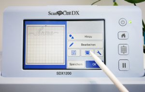 Schneidematte scannen