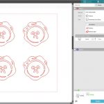 Wählen Sie Material und Werkzeug entsprechend in der Software aus.