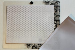 Stempelmatte mit Perforation Stempelmatte mit Perforation
